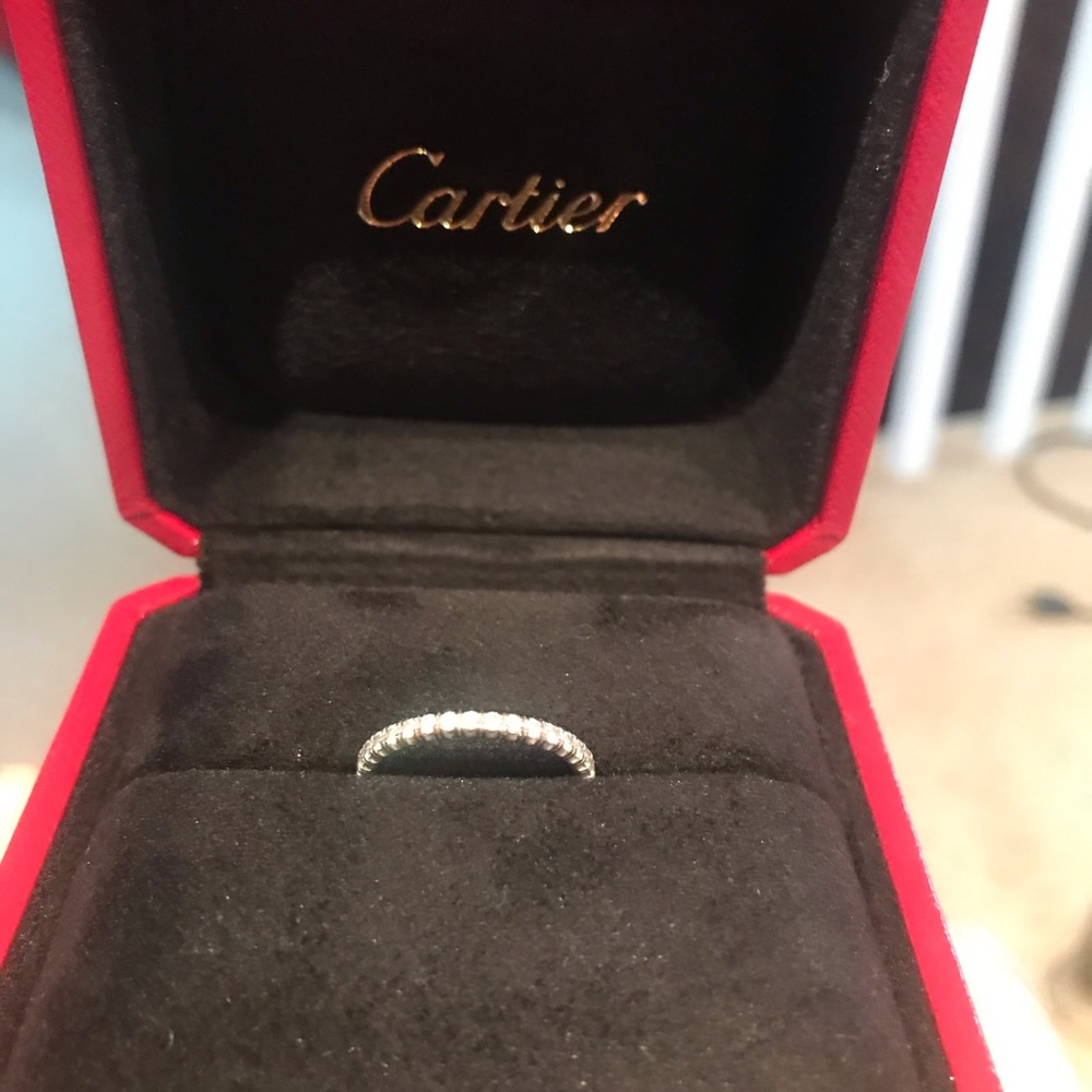 SOLD! Cartier Enticelle Diamond Wedding Band